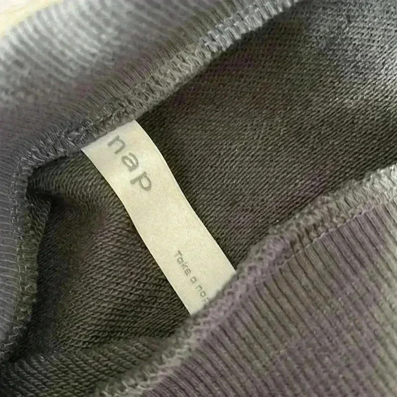 Nap Loungewear Women’s Drawstring High Neck Hem Cotton Sweatshirt sz M - Picture 2 of 7